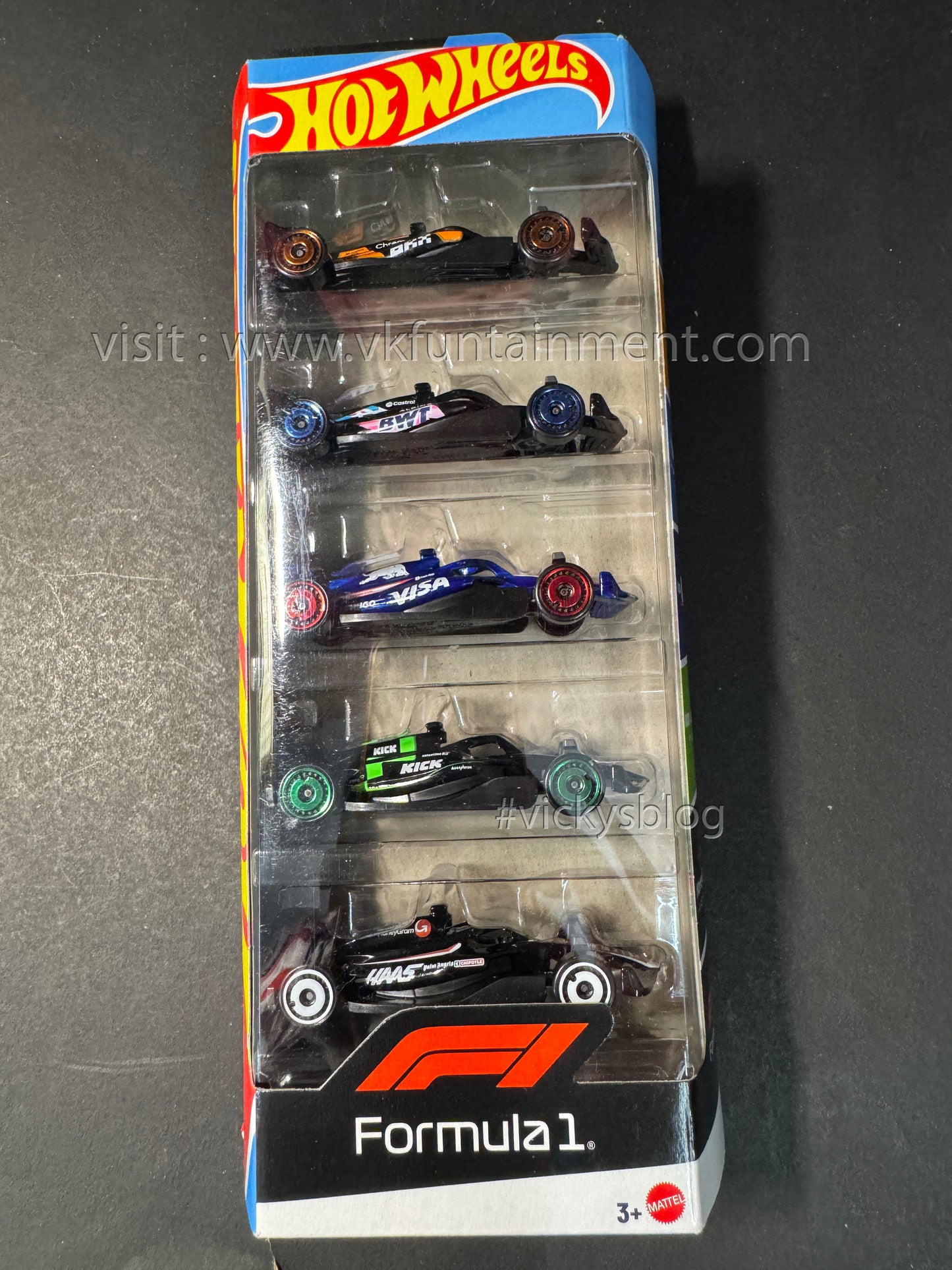 HOT WHEELS FORMULA 1 F1 - 5 PACK