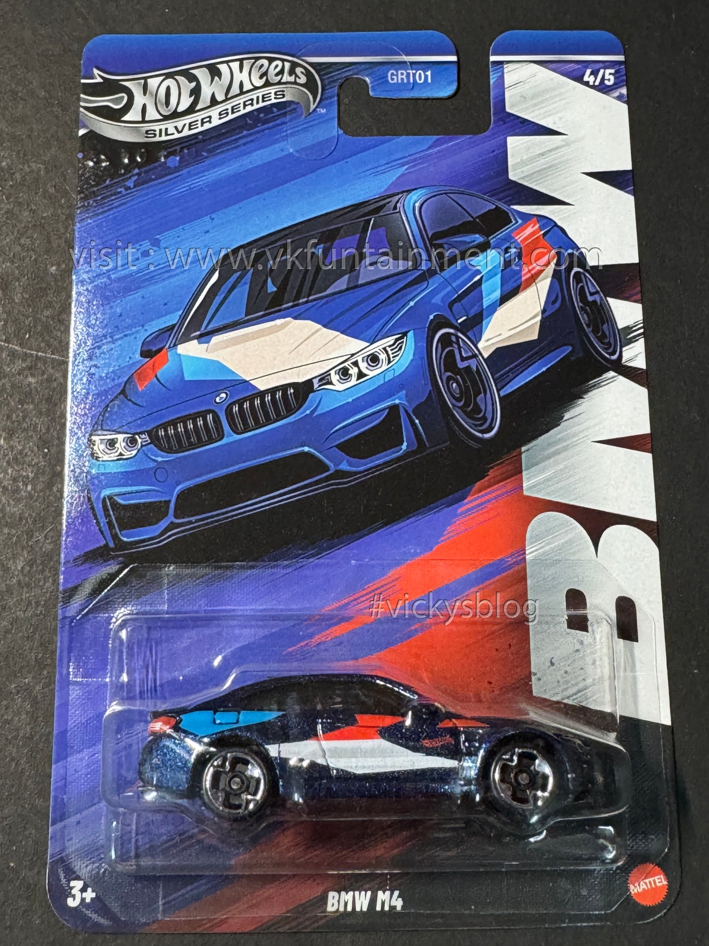 HOT WHEELS Silver Series BMW M4