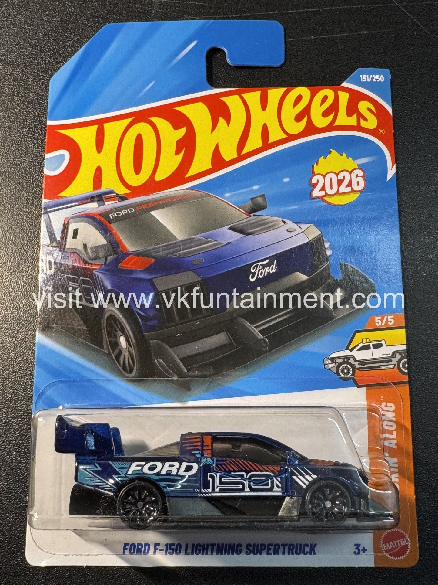 Hot Wheels FORD F-150 LIGHTNING SUPERTRUCK