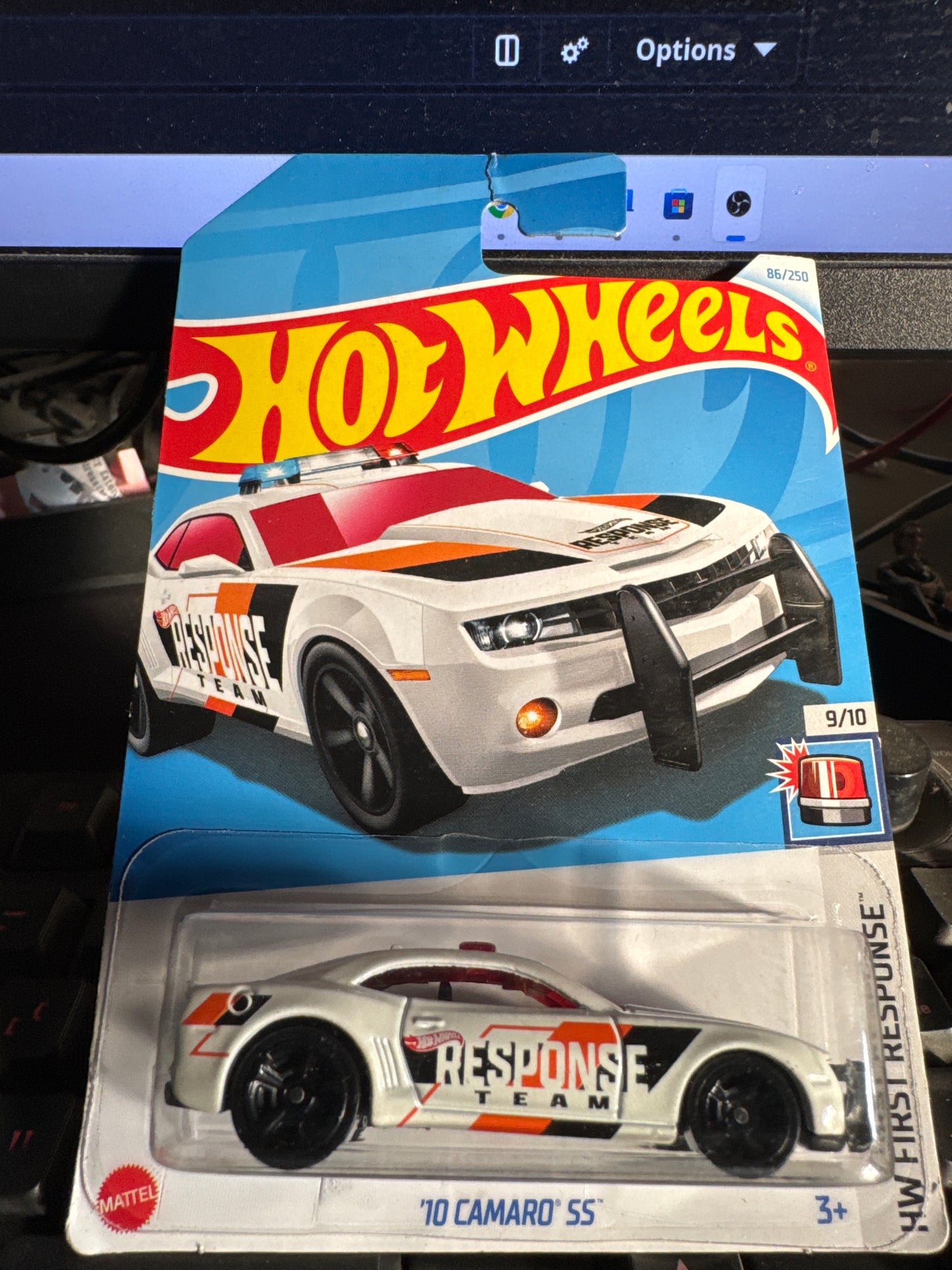 Hot wheels 10 Camaro as