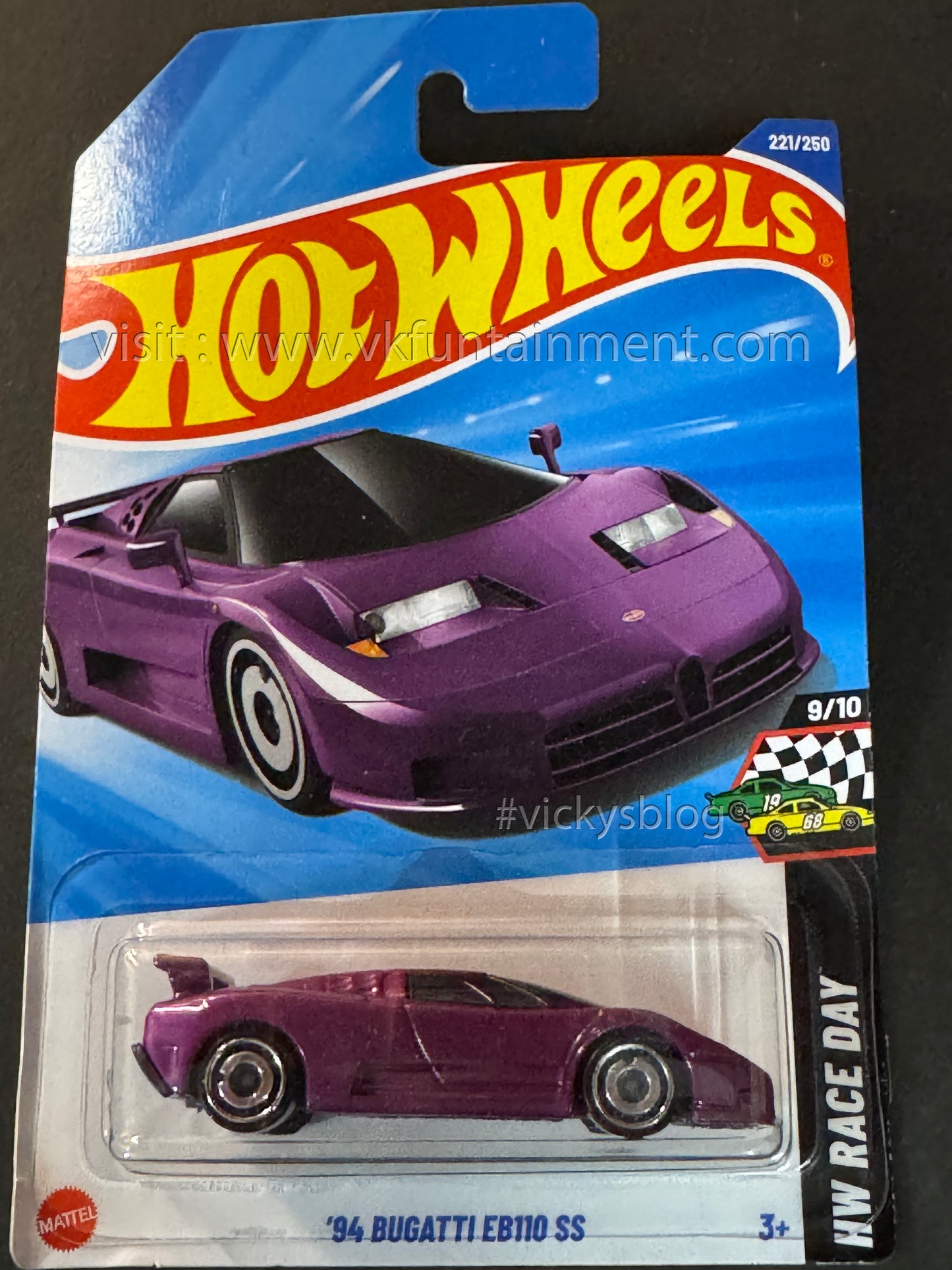 HOT WHEELS '94 BUGATTI EB110 SS