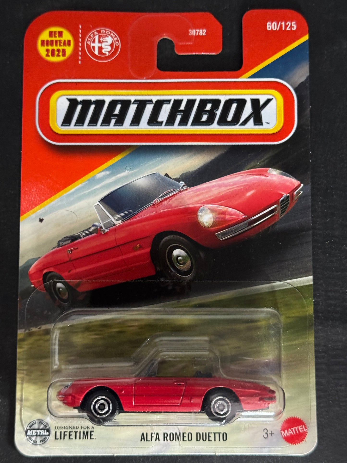 Matchbox ALFA ROMEO DUETTO RED