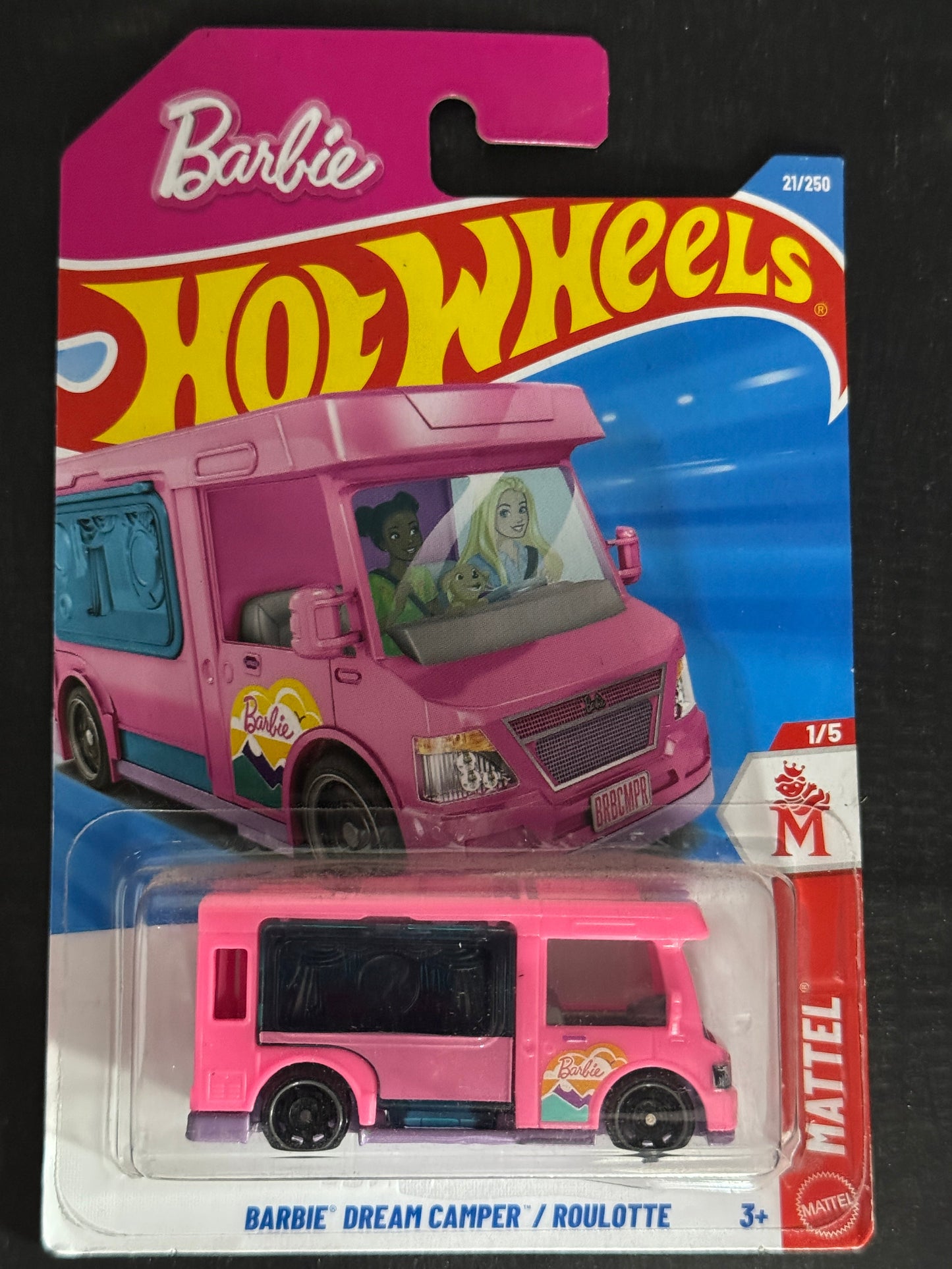 Hot Wheels BARBIE PINK MATTEL RED EDITION