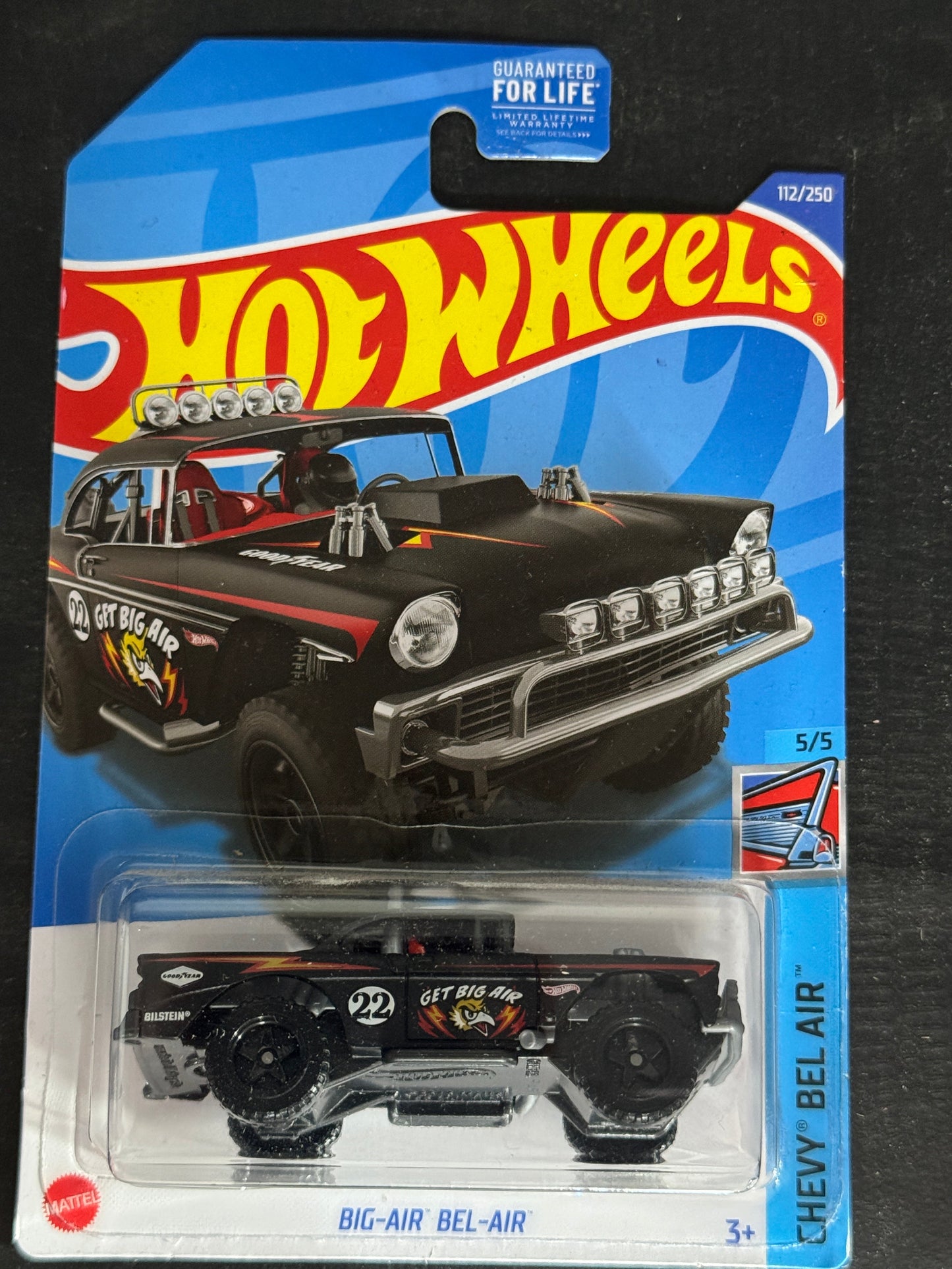 Hot Wheels BIG-AIR BEI-AIR BLACK