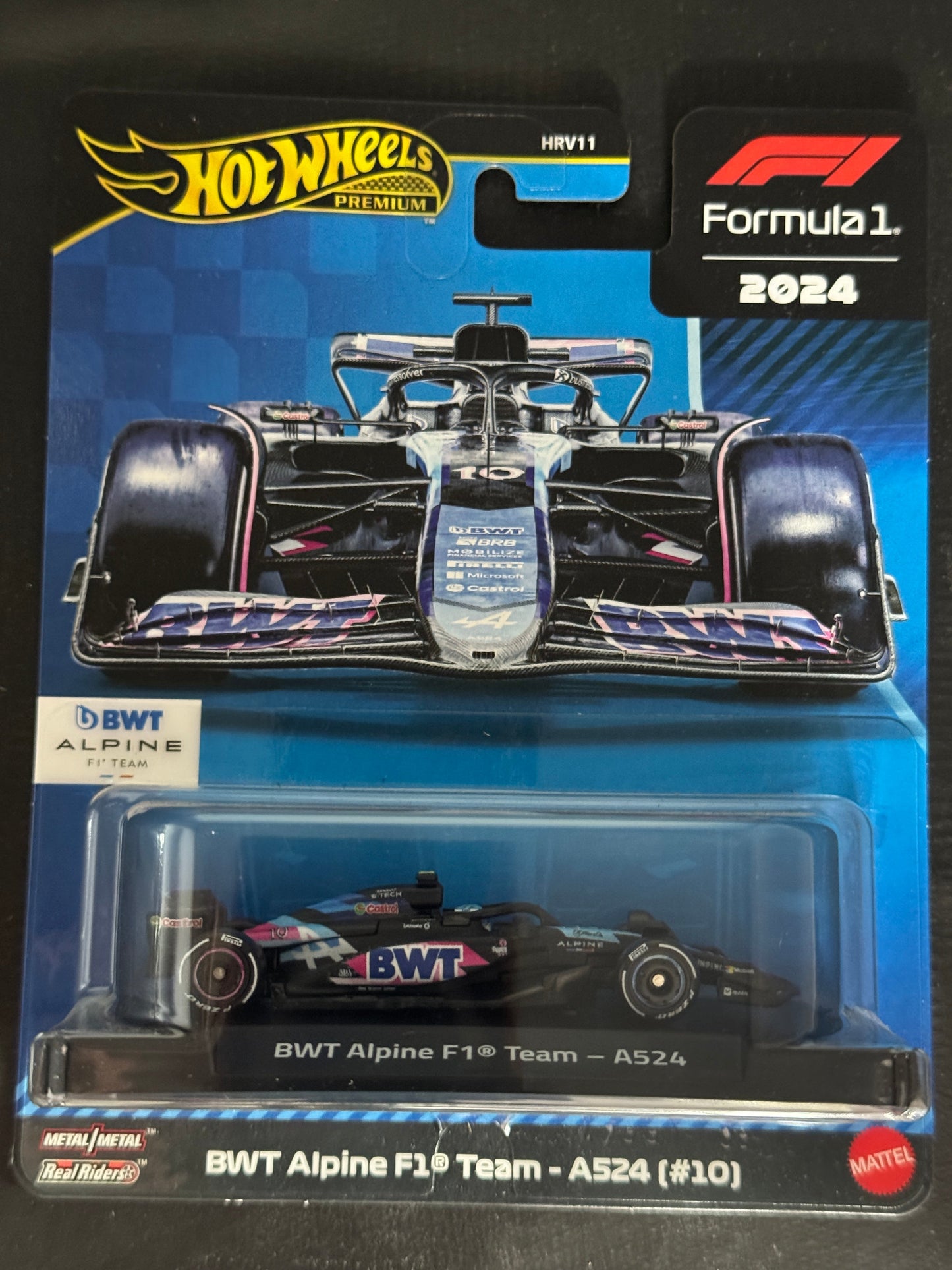 Hot Wheels BWT Alpine F1 Team A524 #10