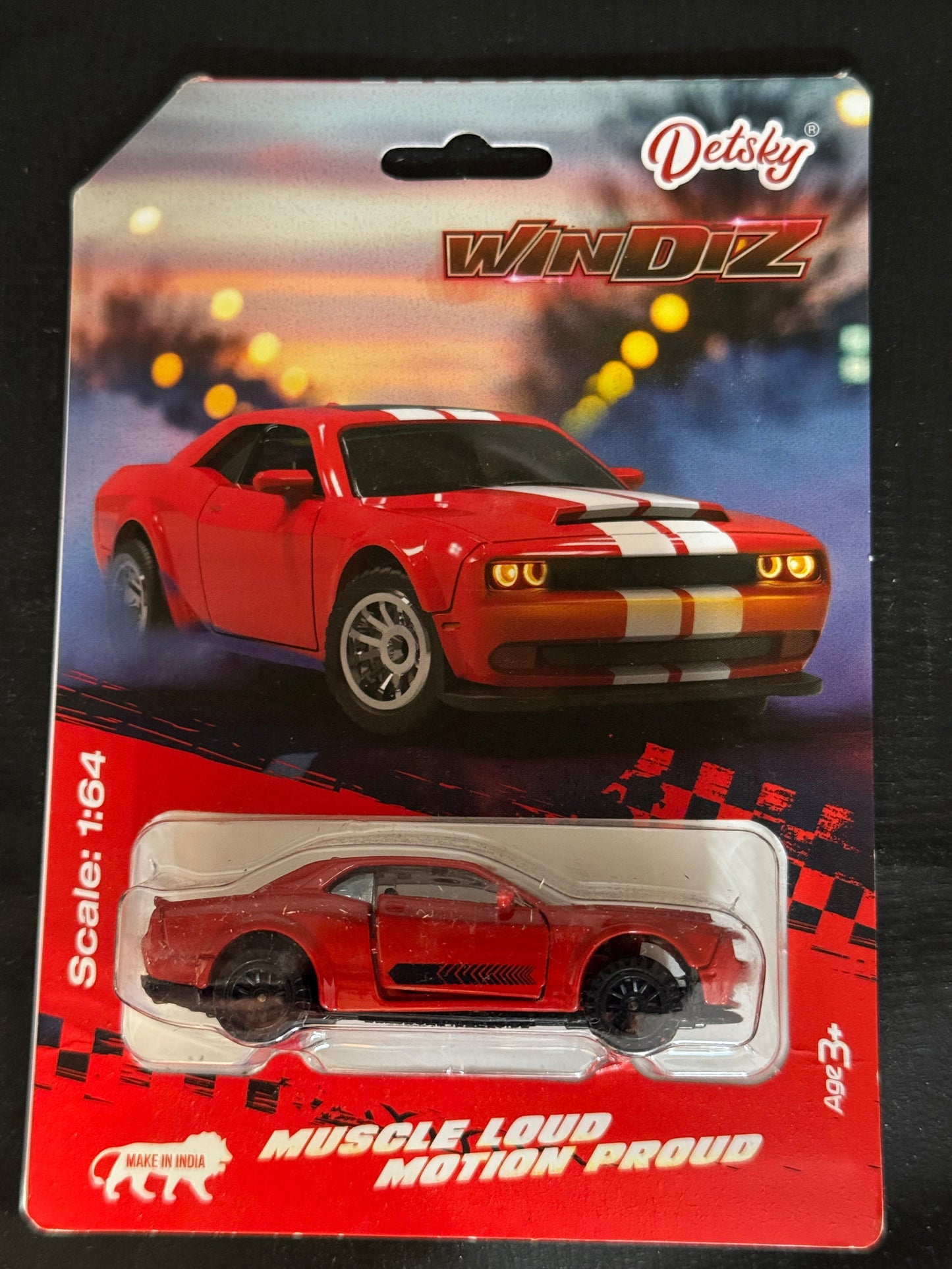 Hot Wheels Dodge charger Red - Open Door