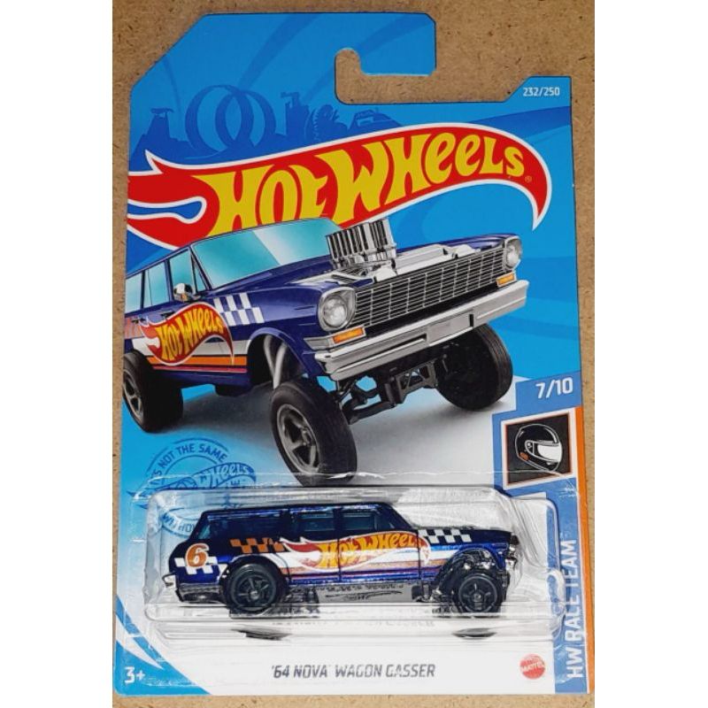 Hot Wheels - Super Treasure Hunt - '64 Nova Wagon Gasser