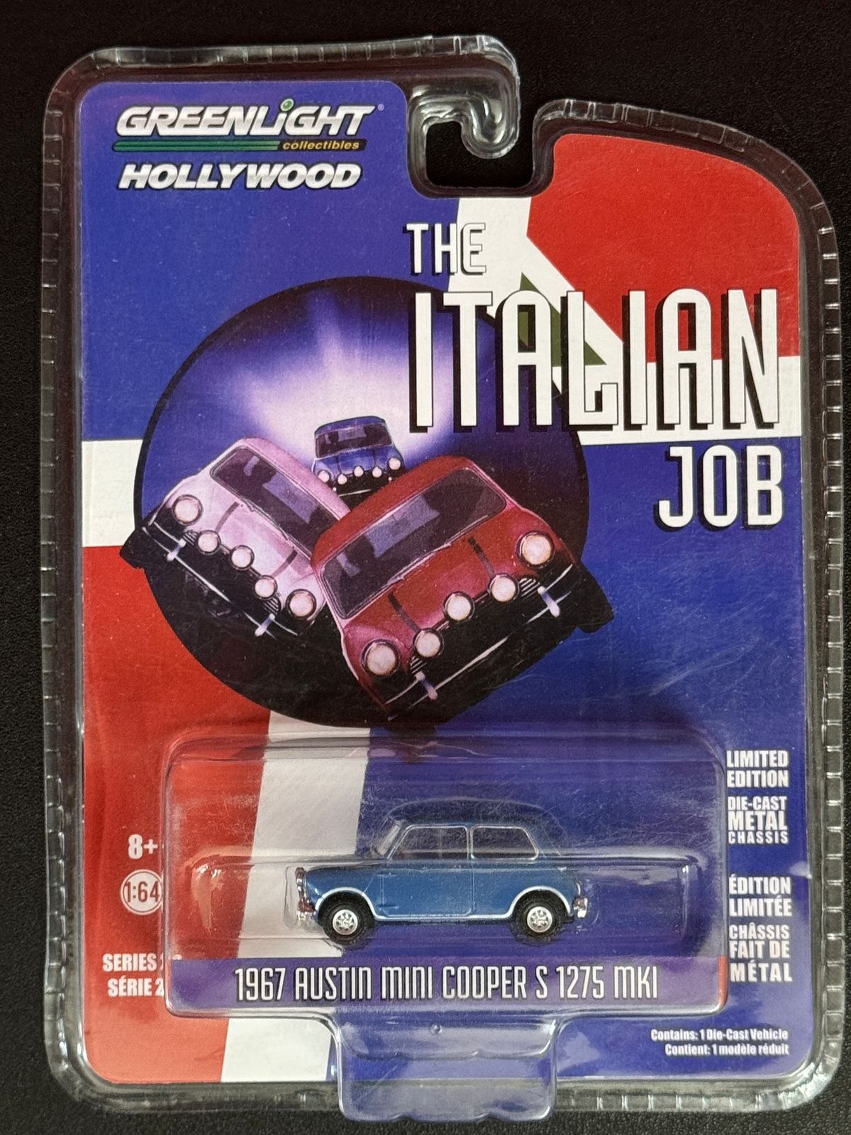 Greenlight Hollywood - The Italian Job - 1967 Austin Mini Cooper S 1275 MKI