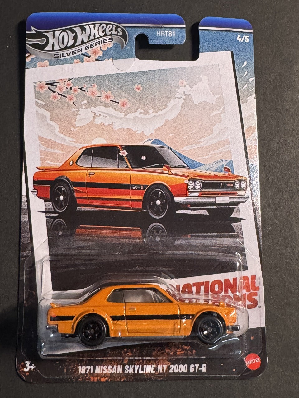 Hot Wheels - Silver Series - 1971 Nissan Skyline HT 2000 GT - R