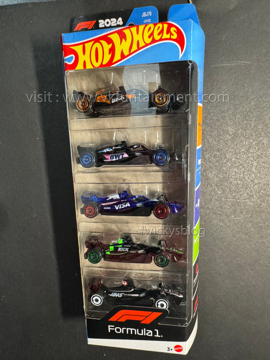 HOT WHEELS FORMULA 1 F1 - 5 PACK