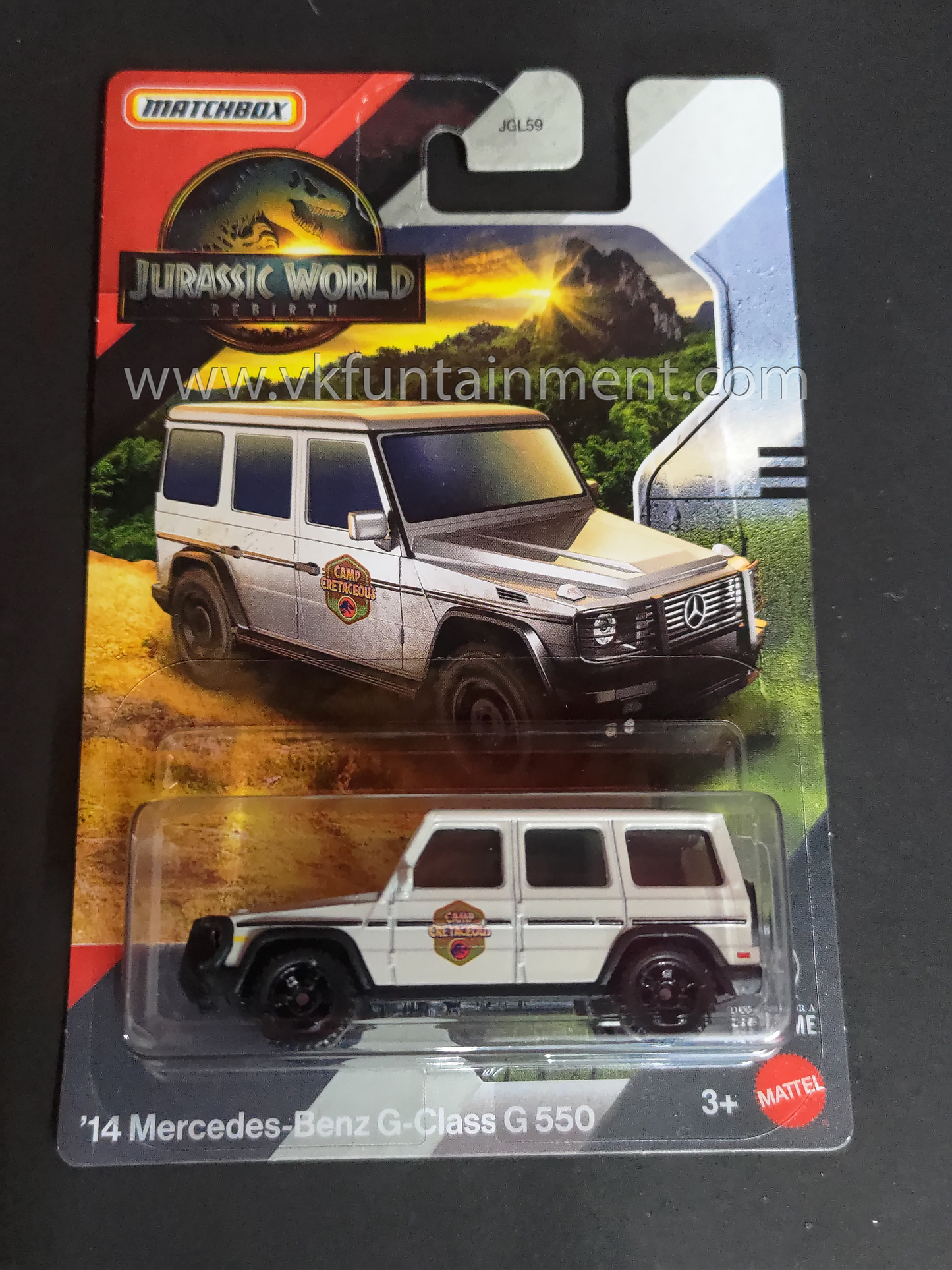 Match Box - Jurassic World - '14 Mercedes Benz G Class G 550