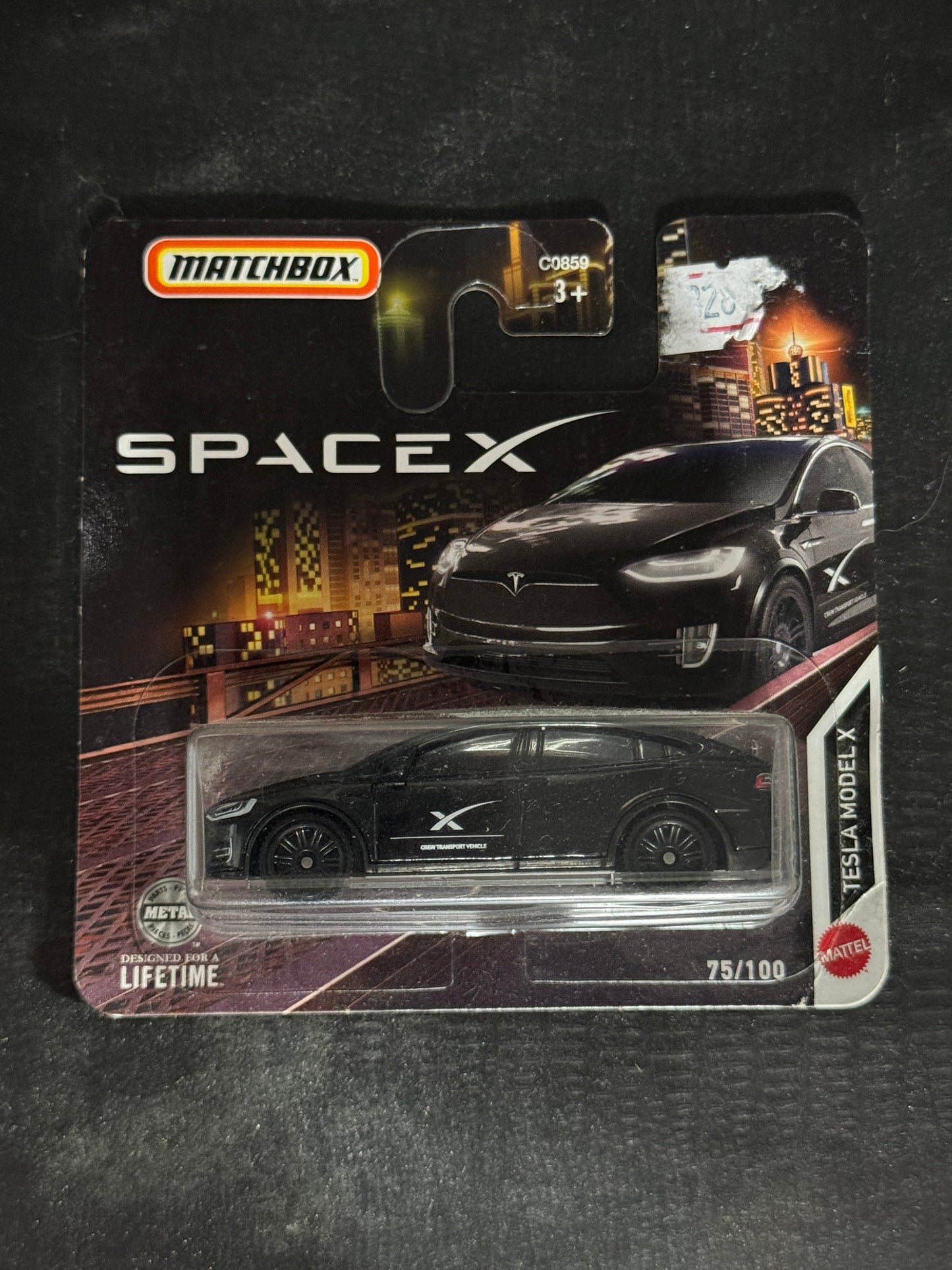 Matchbox TESLA SPACE X