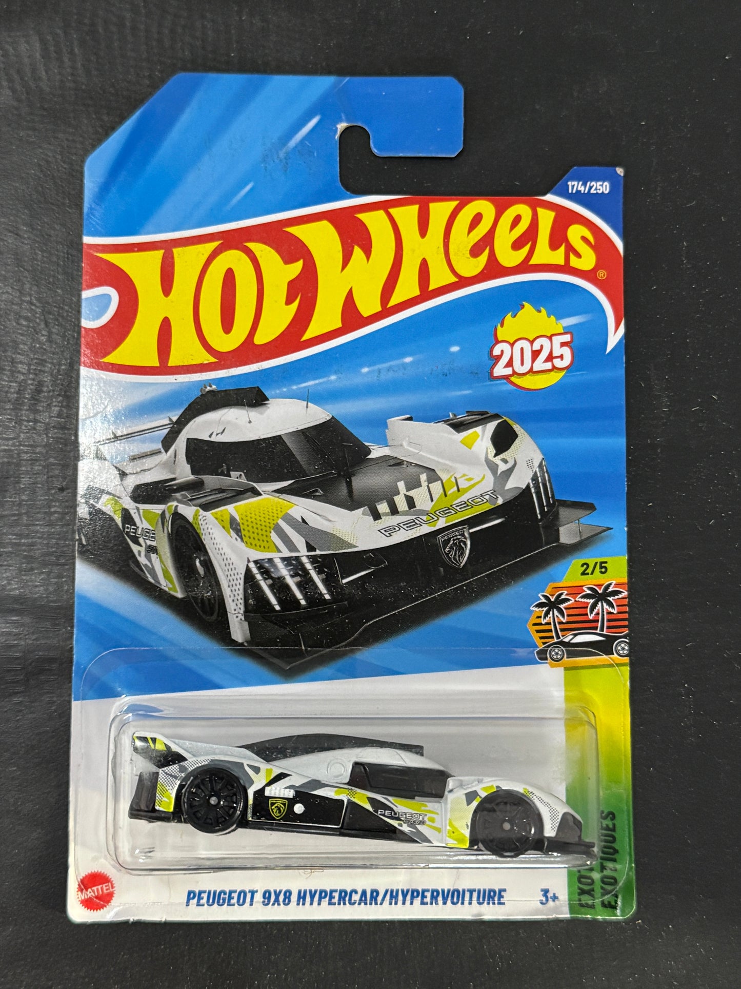 Hot Wheels PEUGEOT 9X8 HYPERCARHYPERVOITURE