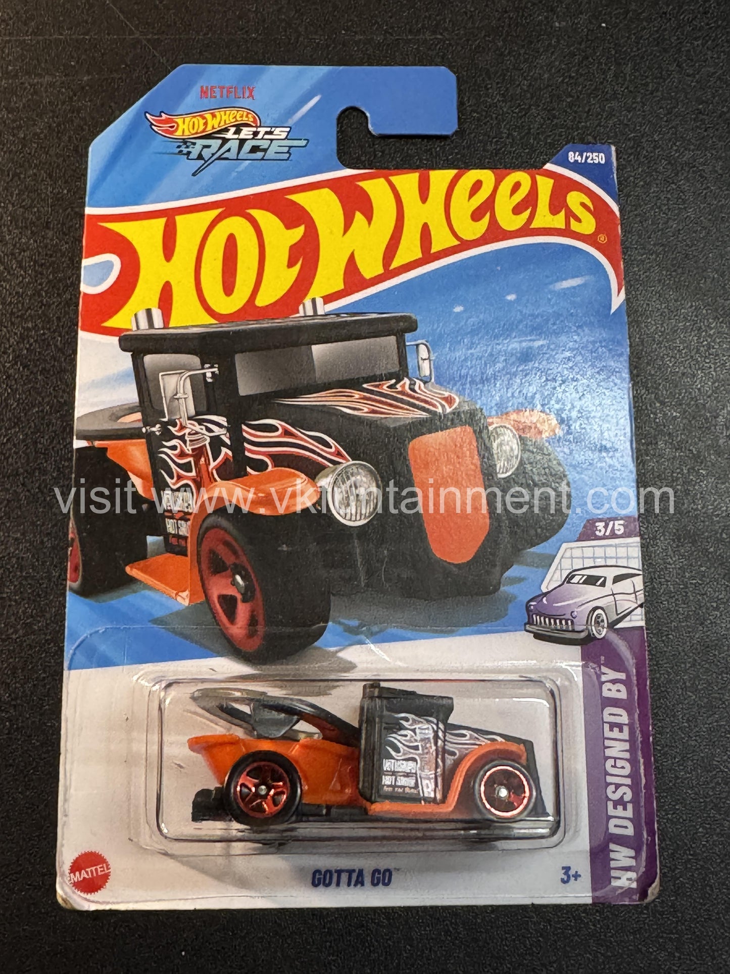 Hot Wheels GOTTA GO - ORANGE