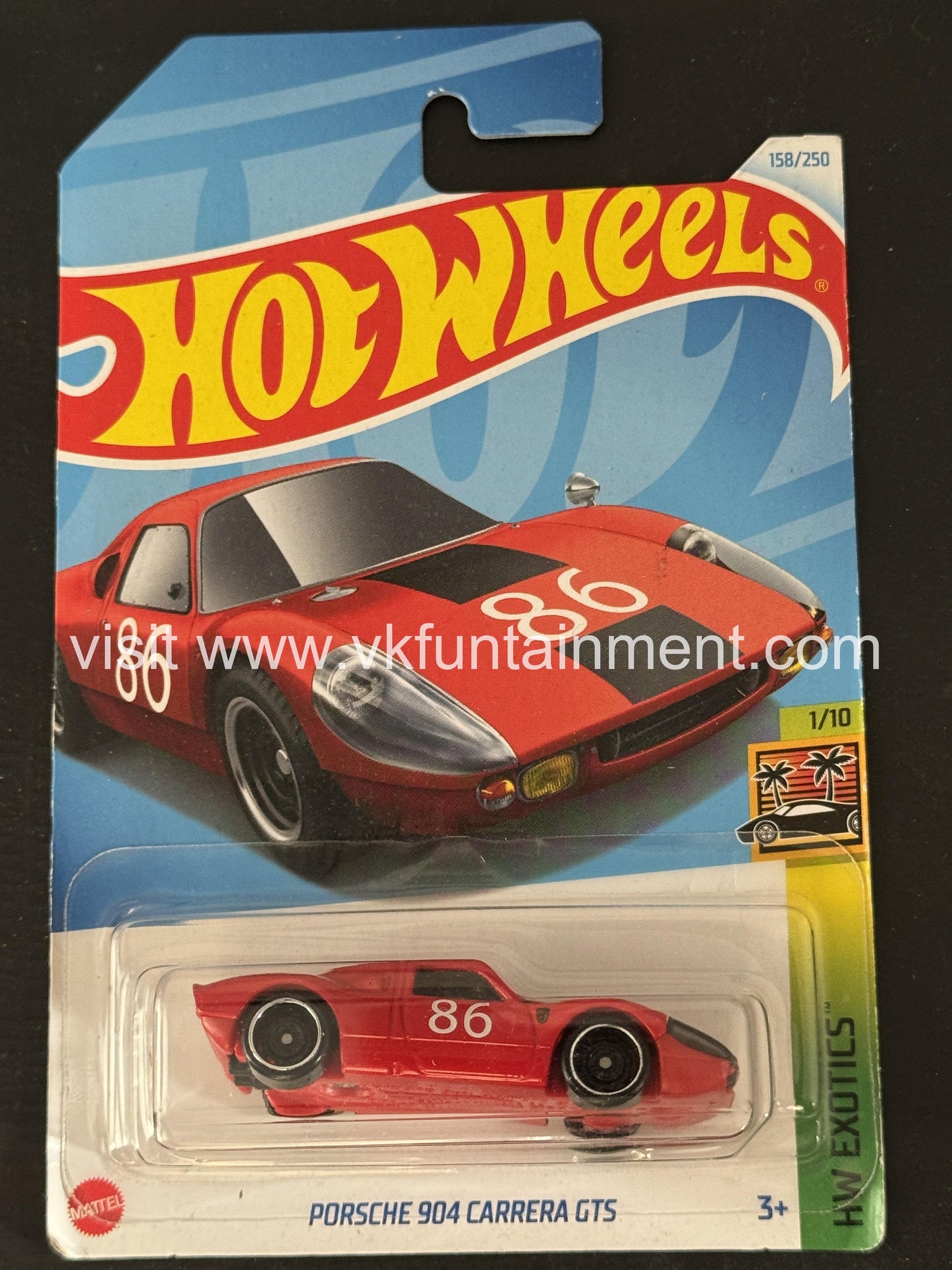 Hot Wheels PORSCHE 904 CARRERA GTS Blister crack