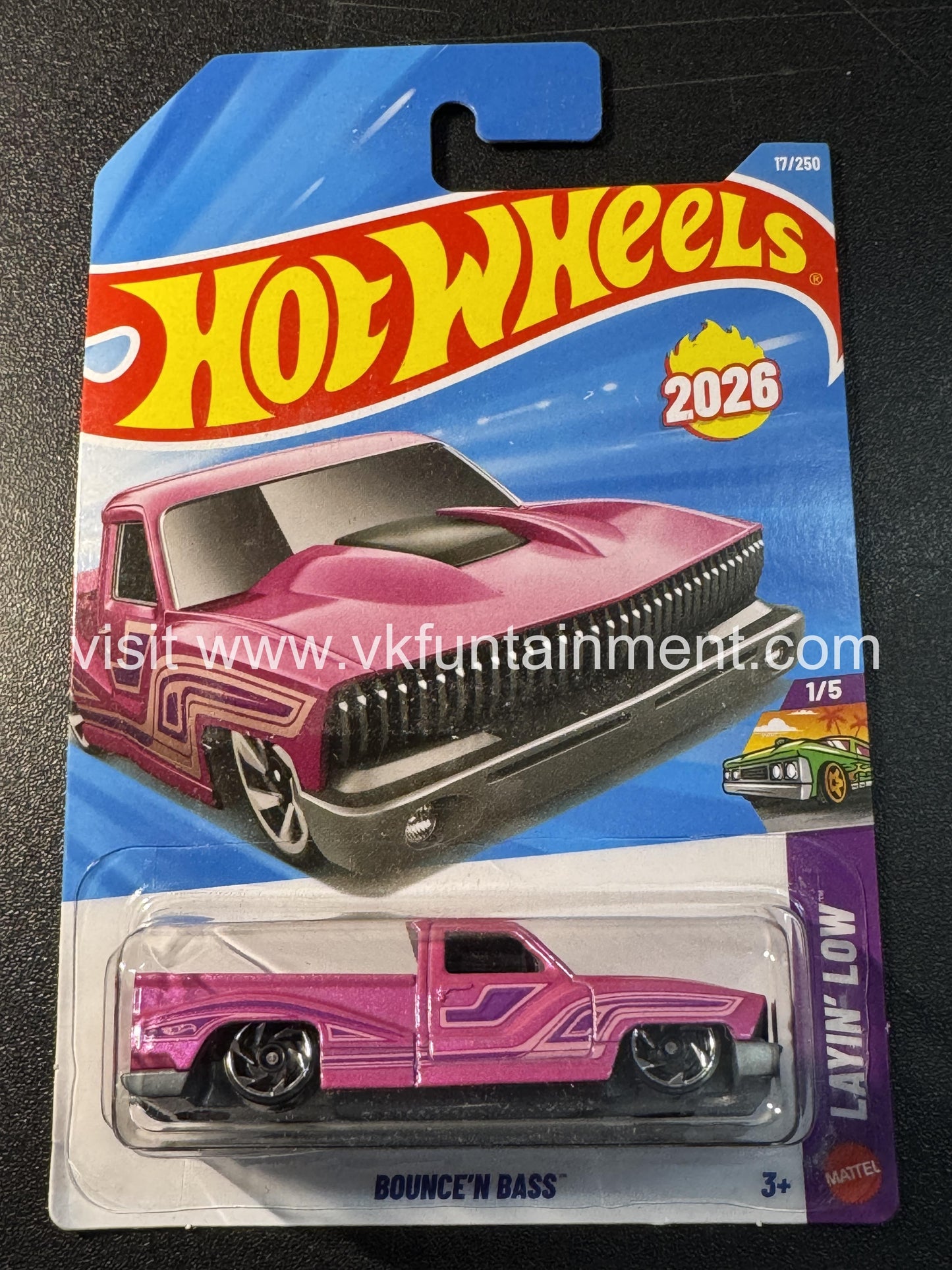 Hot Wheels BOUNCEN BASS