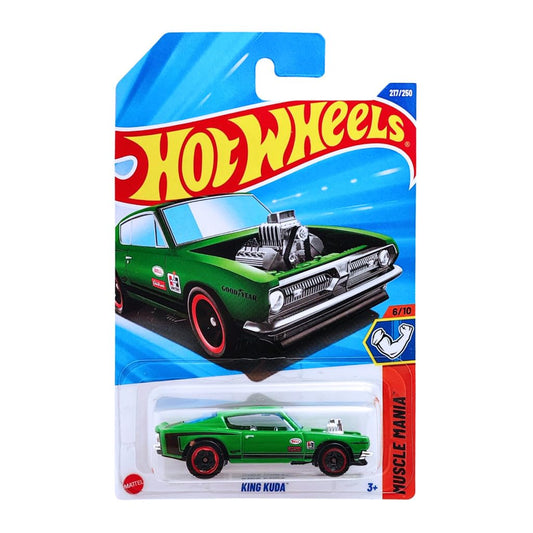Hot Wheels King Kuda Green