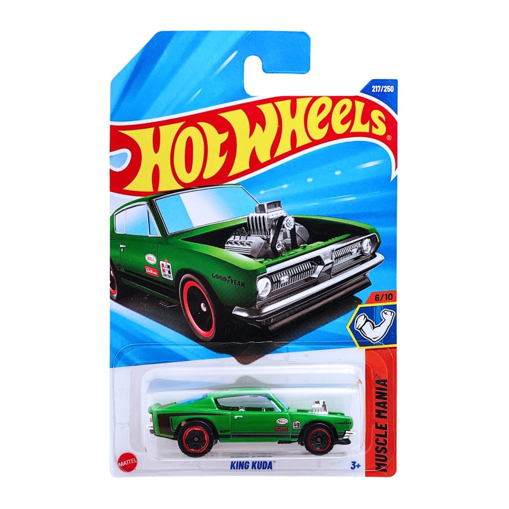 Hot Wheels King Kuda Green