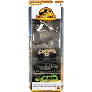 Matchbox - Jurassic World Dominion - Land & Air Team