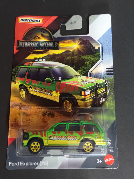 Matchbox JURASSIC WORLD REBIRTH Ford Explorer (#5)