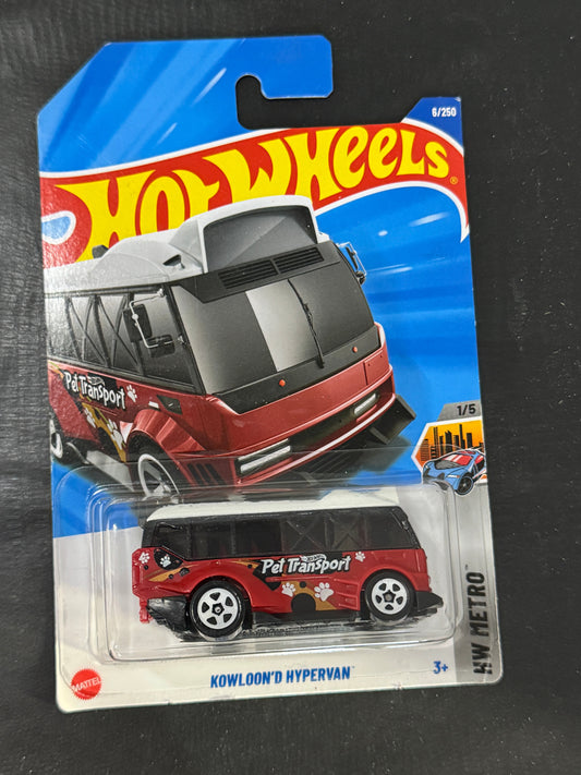 Hot Wheels KOWLOON'D HYPERVAN RED