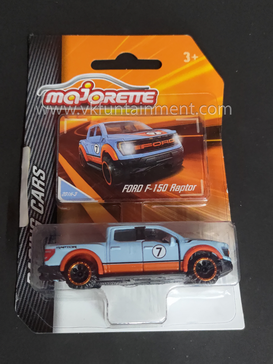MAJORETTE FORD F-150 Raptor - Blue and Orange