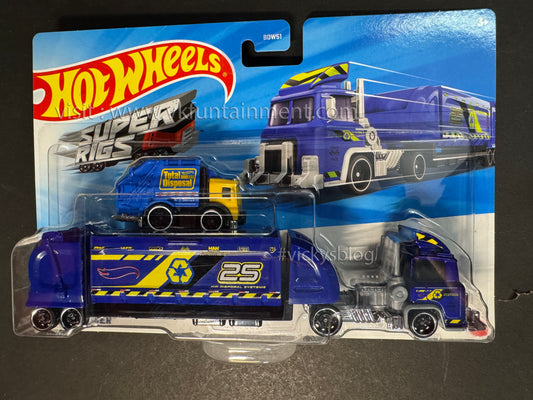HOT WHEELS SUPER RIGS TOTAL DISPOSER