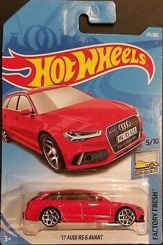 Hot Wheels - '17 Audi RS 6 Avant