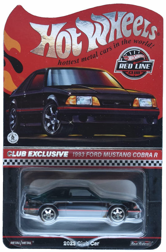 Hot Wheels - Red Line Club Exclusive - 1993 Ford Mustang Cobra R