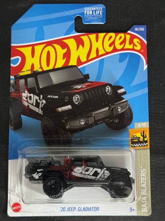 Hot Wheels 20 JEEP GLADIATOR