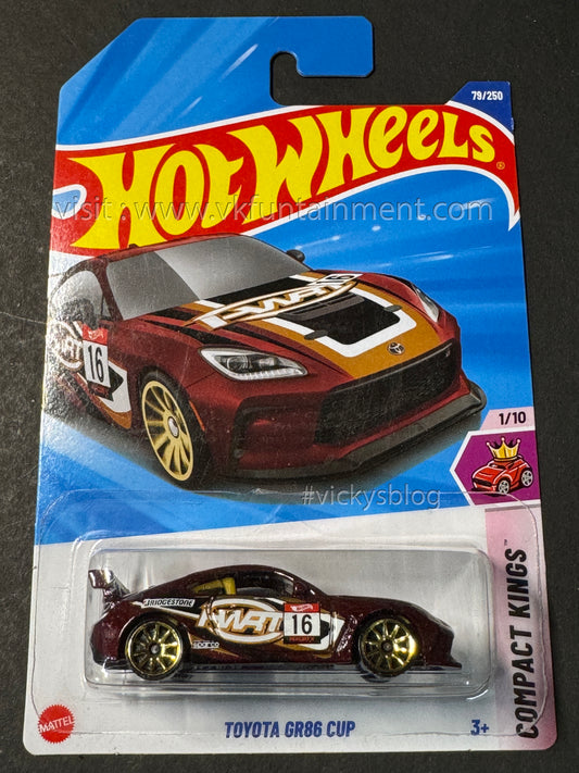 HOT WHEELS TOYOTA GR86 CUP