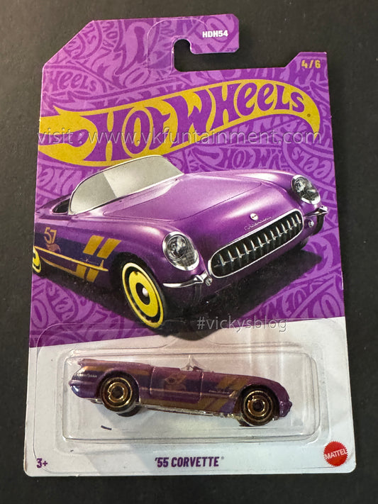 HOT WHEELS 57TH Anniversary '55 CORVETTE