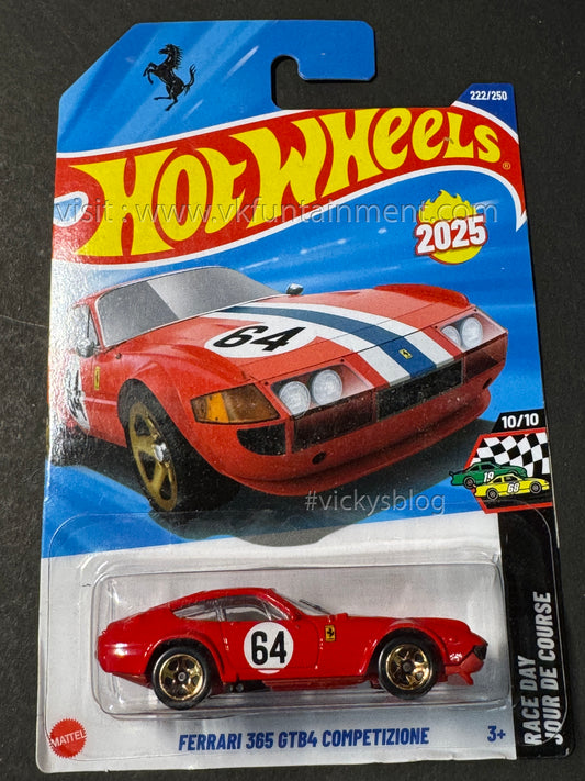 HOT WHEELS FERRARI 365 GTB4 COMPETIZIONE