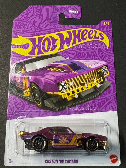 HOT WHEELS CUSTOM '68 CAMARO