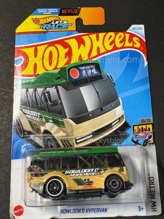 HOT WHEELS KOWLOON'D HYPERVAN