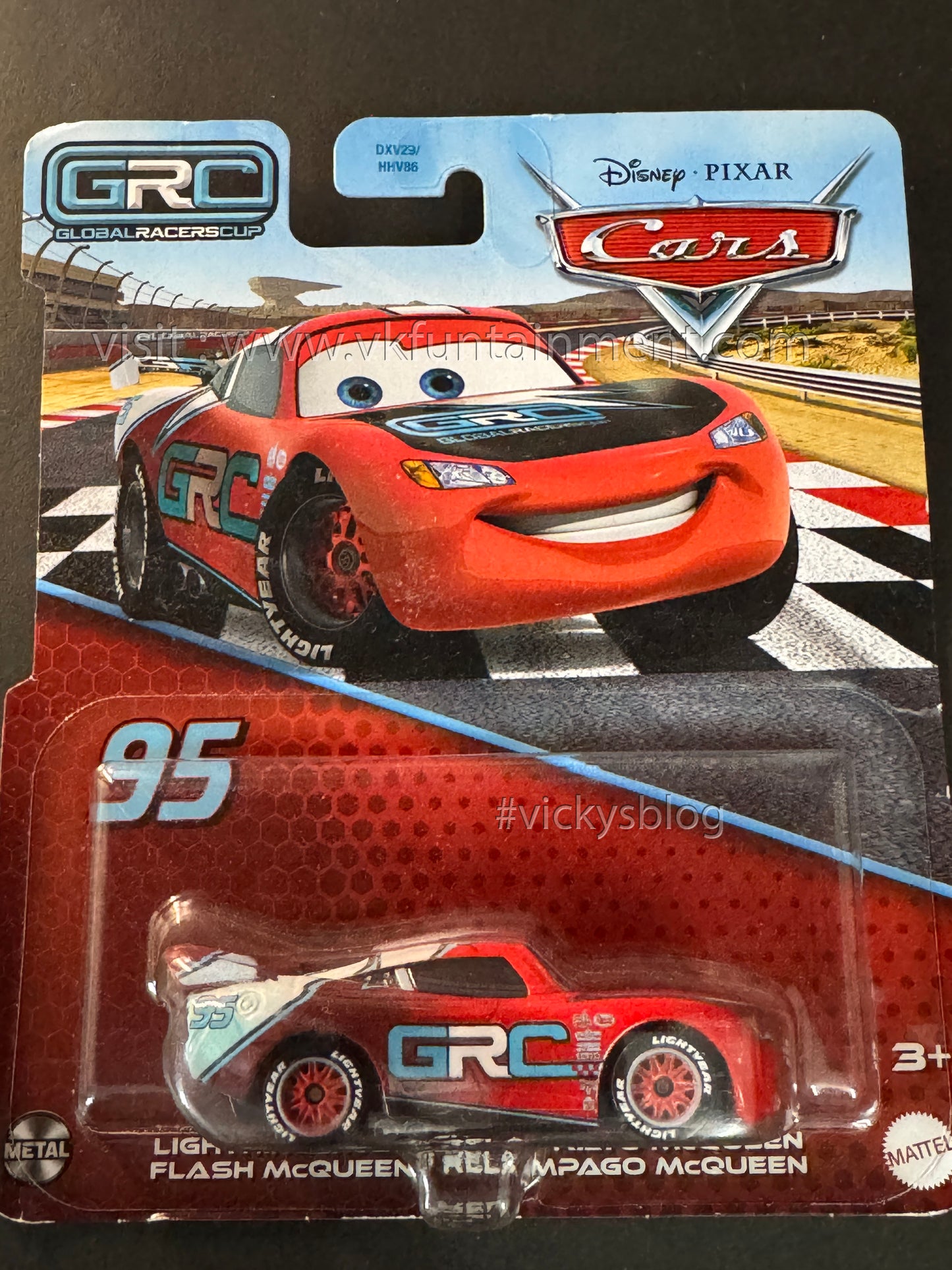 Mattel - Disney Pixar Cars - Lightning  McQueen - Rayo McQueen