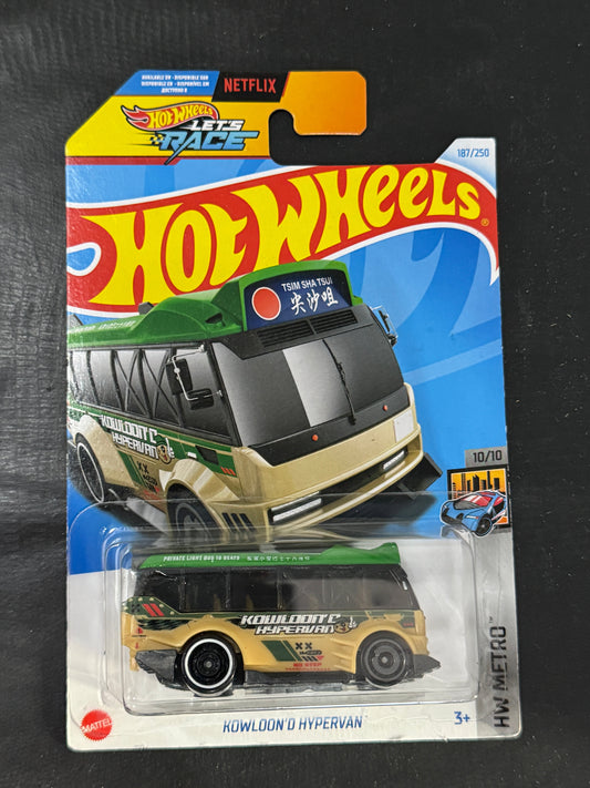 Hot Wheels KOWLOON'D HYPERVAN GREEN