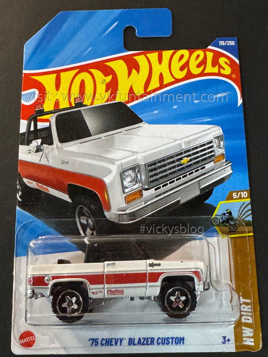 HOT WHEELS '75 CHEVY BLAZER CUSTOM