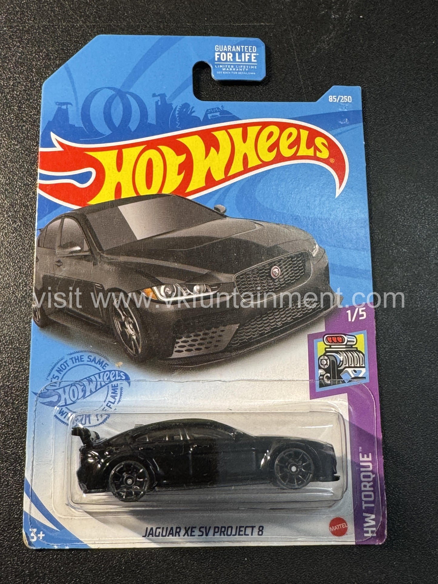 Hot Wheels JAGUAR XE SV PROJECT 8 - Black