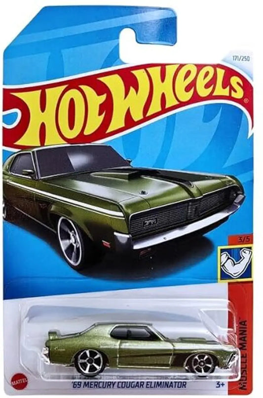 Hot Wheels 69 Mercury Cougar Eliminator Green