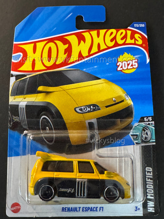 HOT WHEELS RENAULT ESPACE F1