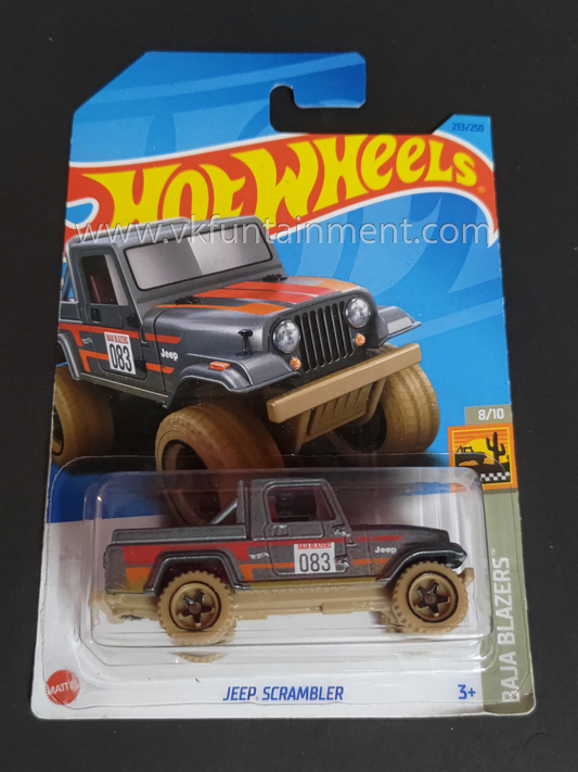 HOT WHEELS JEEP SCRAMBLER