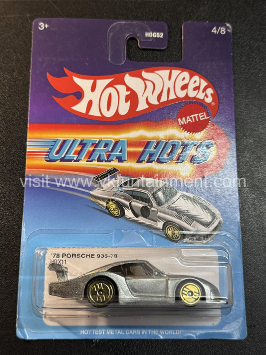 Hot Wheels ULTRA HOTS - ERROR CARD - 78 PORSCHE 935-78