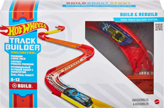 Hot Wheels Track Builder Unlimited Builder Premium Curve Pack