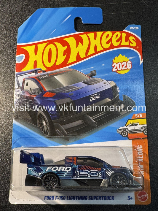 Hot Wheels FORD F-150 LIGHTNING SUPERTRUCK