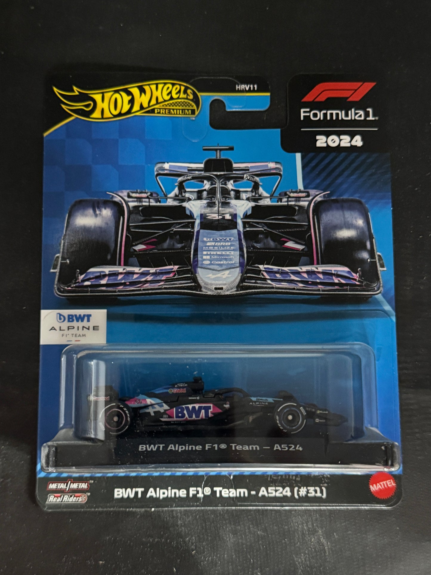 Hot Wheels  BWT Alpine F1 Team A524 #31