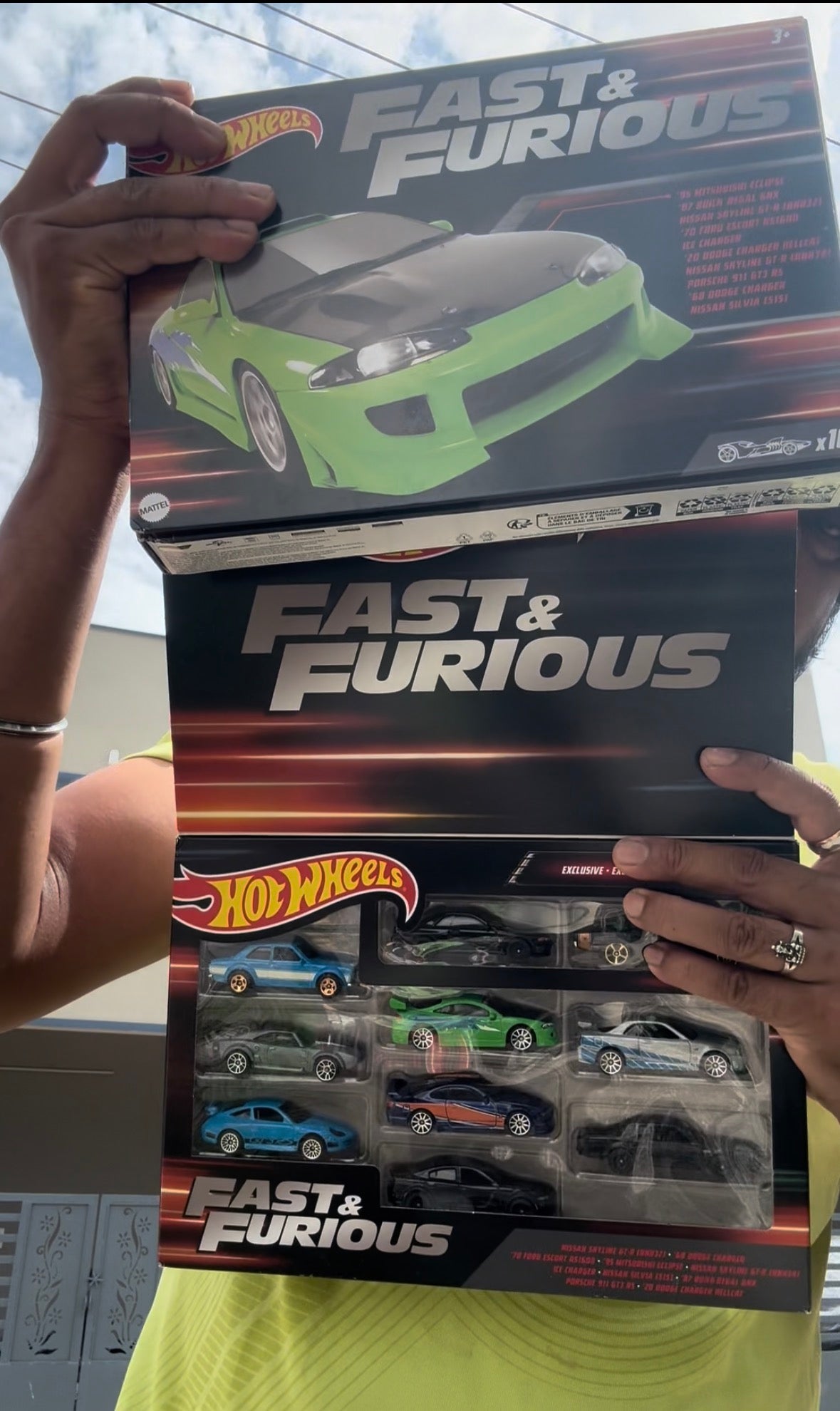 Hot Wheels FAST AND furious 10 pack