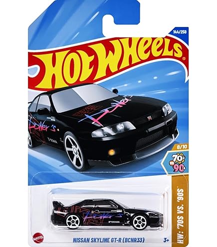 Hot Wheels Nissan Skyline GT-R (BCNR33)