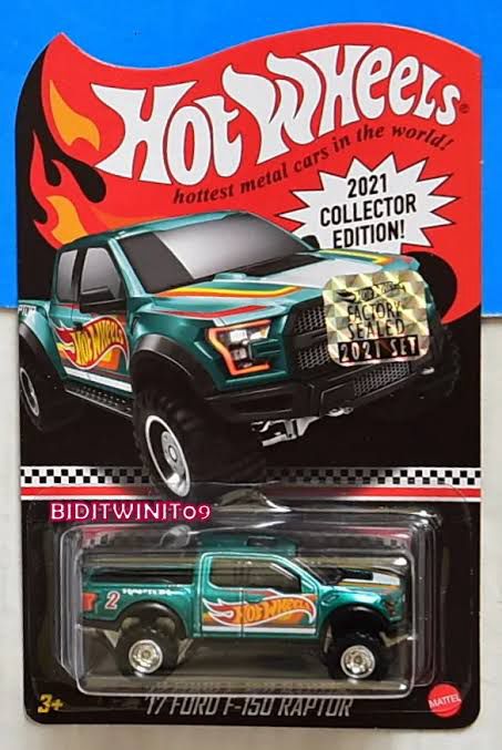 Hot Wheels - '17 Ford F-150 Raptor