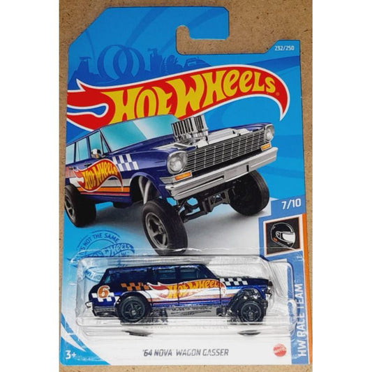 Hot Wheels - Super Treasure Hunt - '64 Nova Wagon Gasser